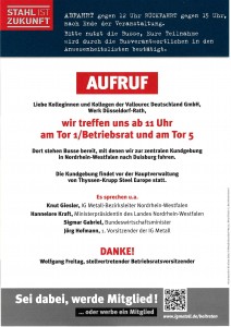 2016-03-31 Stahl Aktionstag Flugblatt T