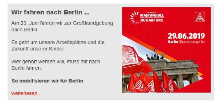 Wir fahren nach Berlin